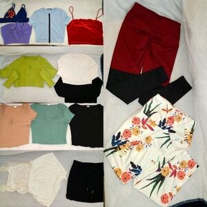 14 piece mixed summer lot women's XS-S